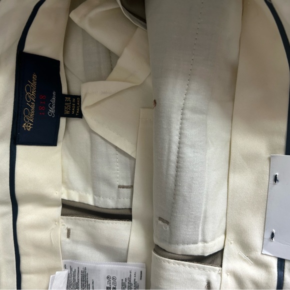 NWT Brooks Brothers Chinos - Picture 3 of 7